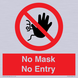No Mask No Entry
